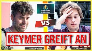 Vincent Keymer greift an