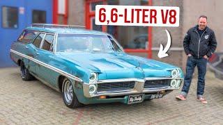 Pontiac Executive Safari met gigantische V8! | Uw Garage | Autovisie | 4K