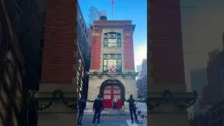 Ghostbusters Firehouse Tribeca Manhattan #shorts