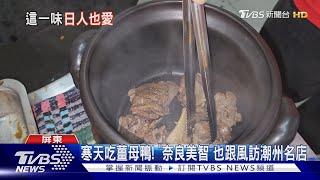 寒天吃薑母鴨! 「奈良美智」也跟風訪潮州名店｜TVBS新聞 @TVBSNEWS02