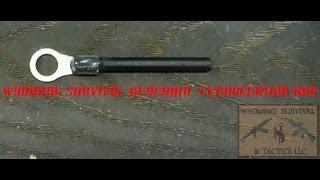 Wyoming Survival Keychain  Ferrocerium Rod