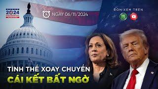  [Trực tiếp] Bầu cử Tổng thống Mỹ 2024: Ông Donald Trump đắc cử Tổng thống thứ 47 của Mỹ