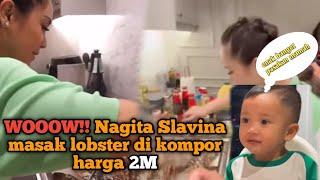 Nagita pamerkan kompor harga 2M dengan memasak lobster