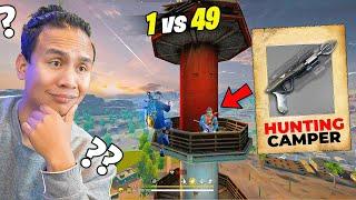 How to Kill Campers in Kalahari Map  Get Grappling Hook & Fly  Tonde 1 Vs 49 in Free Fire