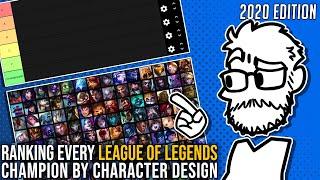 TBSkyen ranks EVERY League of Legends champion based on character design [2020] [timestamped]