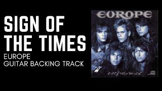 Sign of the Times - Europe | Guitar Backing Track