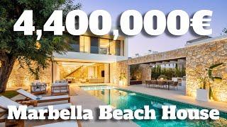 State of the Art Modern Beachside Villa Marbella West Side