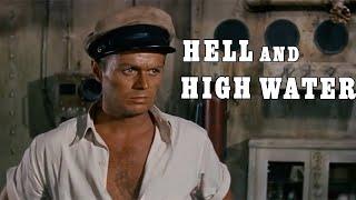 Richard Widmark, Victor Francen, Bella Darvi | Full Adventure, Action Movie | Hell and High Water