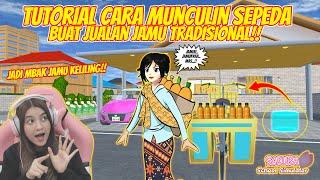 TUTORIAL MUNCULIN SEPEDA JAMU KELILING!! AUTO JUALAN JAMU NIHH!! SAKURA SCHOOL SIMULATOR-PART 674