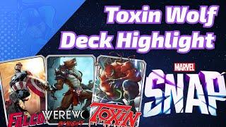 Toxin Werewolf by Night Bounce Testing | Marvel SNAP Deck Highlight