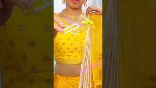 Bina safty pin  ki agar saree pehannA ho to aise pahne|#saree_draping_guide  #glambeautyy