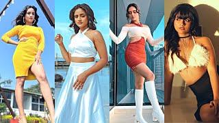 Nisha Guragain Latest Instagram Reels  New Reels  Recent Reels   Reels Pink Shorts || Part-3