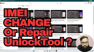 Repair IMEI MTK New Security By UnlockTool - imei change illegal ?