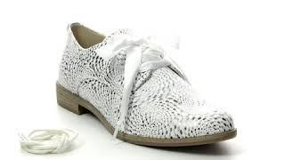 Tamaris Caraway 23210-22-121 White multi Brogues