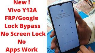 New ! Vivo Y12A FRP/Google Lock Bypass No Screen Lock No Apps Work | Vivo Y12a frp Bypass Android 11