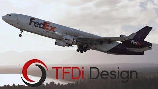 TFDi Design MD-11 GE NEW SOUND Preview