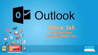 Office 365 - Microsoft Outlook Functions, Features, and Processes