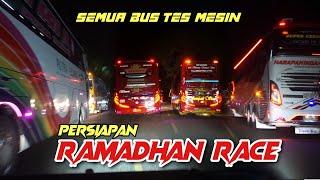 Persiapan Mesin Bus Untuk RAMADHAN RACE 