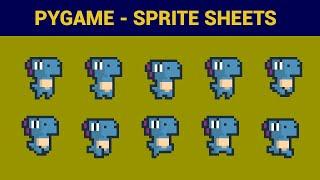 PyGame Beginner Tutorial in Python - Loading Spritesheets