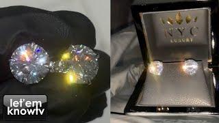 Roddy Ricch Just Got Himself These Amazing Diamond Earrings From Nyc Luxury | Pure Jewelry