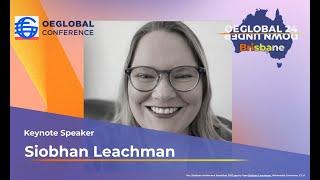 #OEGlobal24 Keynote: From Passive Absorption to Empowered Co-Creation by Siobhan Leachman