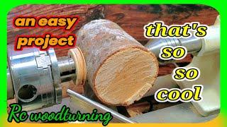 wood turning a super easy project