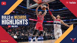 "Chicago Bulls vs Washington Wizards Highlights | Full Game Recap & Best Plays | NBA 2024"