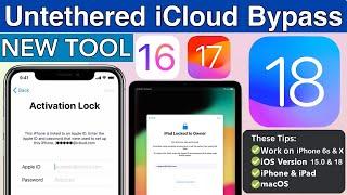 New Tool: Untethered iCloud Bypass For iOS 15/18 Any Device