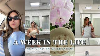 A WEEK IN THE LIFE | new grad RN residency orientation