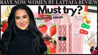 Must try?  RAVE NOW WOMEN by LATTAFA - Delicious creamy strawberry? In Depth Review & Comparison