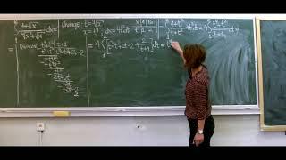 Definite integrals. Change of variables