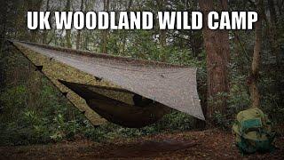 wild woodland hammock camping