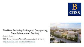 UC 38E: The New College of Computing, Data Science and Society at Berkeley [Information Session]