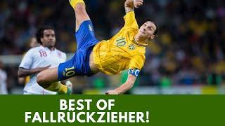 Fallrückzieher Compilation | Best of Fallrückzieher mit Zlatan, Rooney und Co!