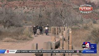 Zion National Park busy for President's Day Weekend