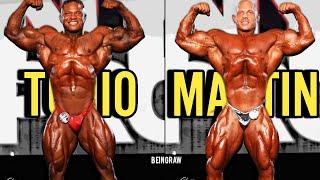 Tonio Burton VS Martin Fitzwater Physique Comparison