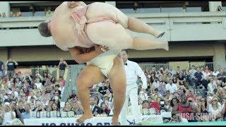 US SUMO OPEN -- Sumo Slam Slow-mo