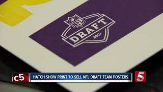 Hatch Show Print to sell NFL Draft team posters