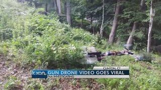 FAA investigates gun attached to drone