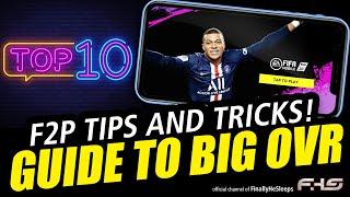 Top 10 Tips and Tricks to building the Highest OVR Squad possible F2P in FC Mobile (FIFA)