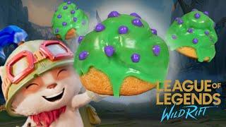 How to Make TOXIC Teemo Shrooms from League of Legends Wild Rift | Feast of Fiction