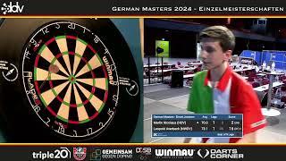 Merlin Nicolaus vs Leopold Averbeck Highlights / German Masters Einzel Junioren Final 2024