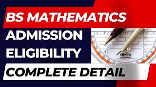 Virtual University BS Mathematics Eligibility