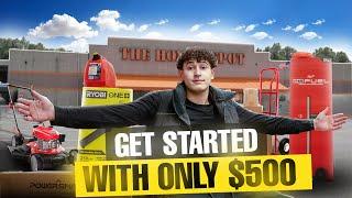 How To Start a Lawn Care Business With Only $500