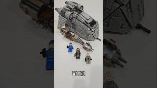 There's Something Wrong With This Lego Star Wars Set #lego #starwars #andor #error