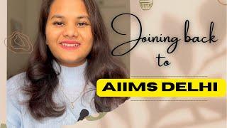 Joining back to AIIMS DELHI, Dr Rashmi Sharma, result of INICET 2023