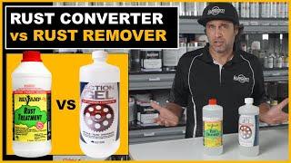 Rust Converter VS Rust Remover. Which is the best solution for your rust problem?