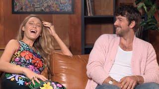 Blake Lively and Brandon Sklenar Cried While Watching IT ENDS WITH US | Interview