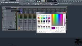 Mixer Tip #001 (AudioCollege Tip #003) - Renaming and Coloring Mixer Inserts in FL Studio