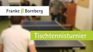 Franke und Bornberg Mitarbeiter-Tischtennis-Turnier